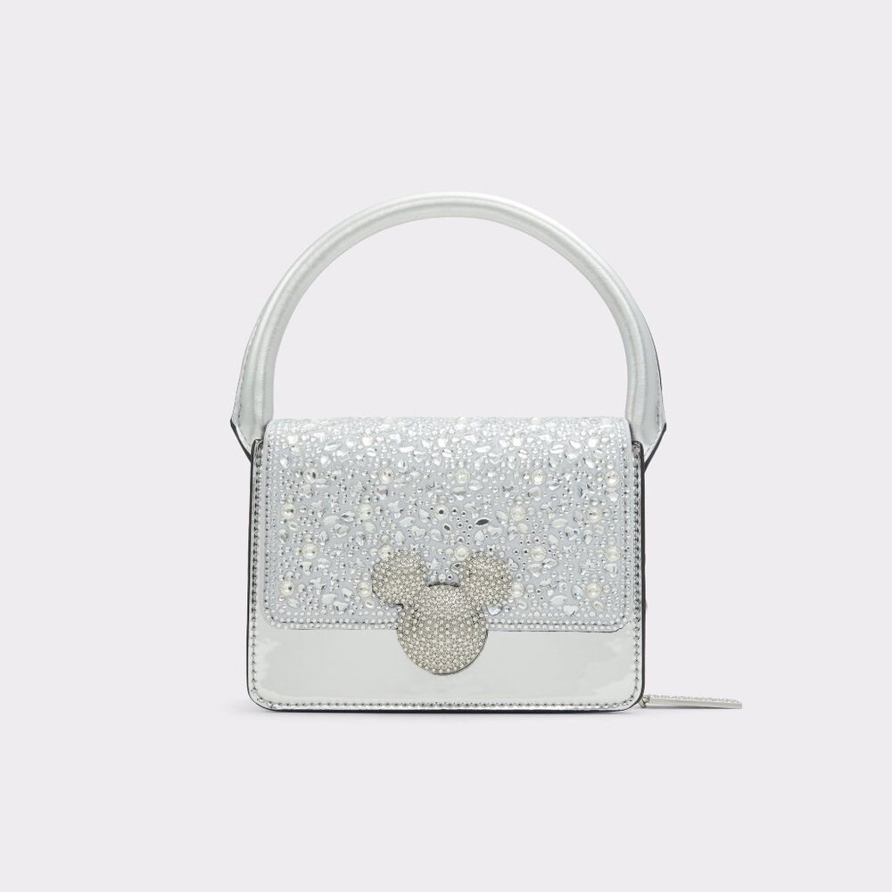Disney X Aldo Silver Top Handle Bag